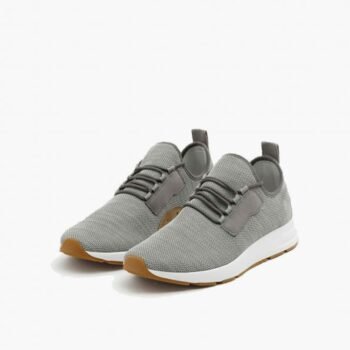 Tênis Runner Tricot Cinza Pull & Bear