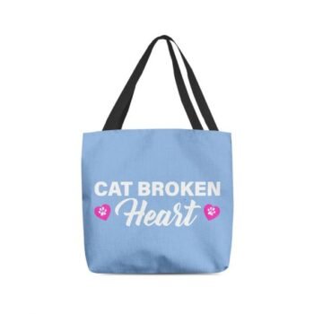 Ecobag "Cat Broken Heart"
