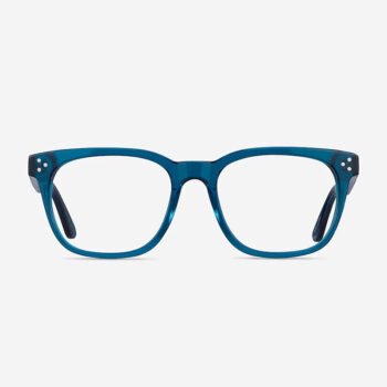Óculos de Grau Adriatic Carré Azul Translúcido
